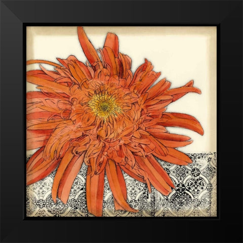 Botanica I Black Modern Wood Framed Art Print by Goldberger, Jennifer