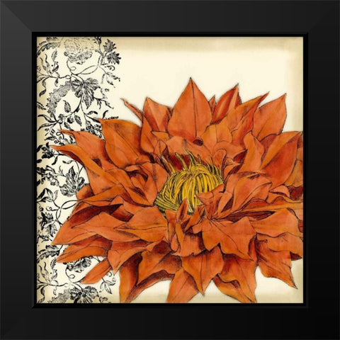 Botanica III Black Modern Wood Framed Art Print by Goldberger, Jennifer