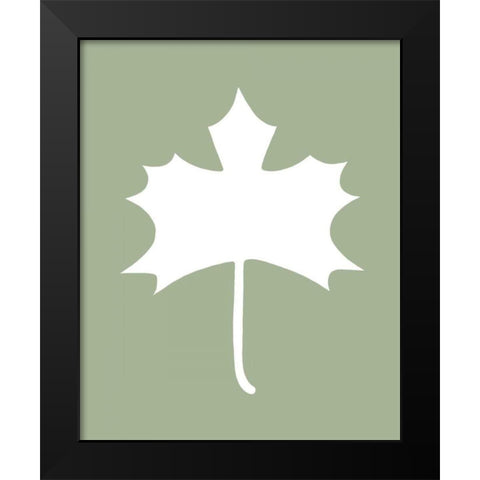 Simple Silhouette IV Black Modern Wood Framed Art Print by Vision Studio