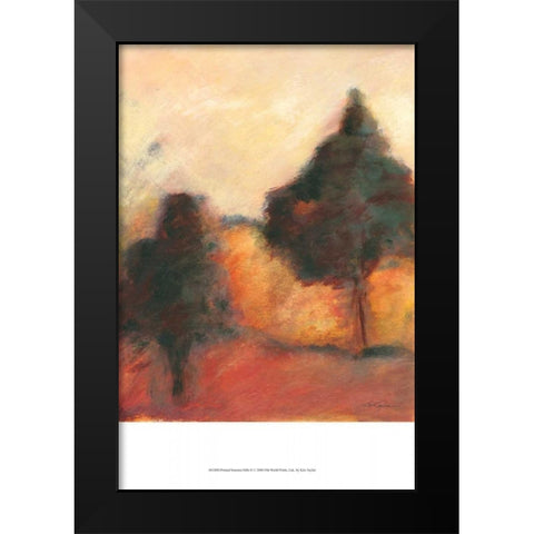 Printed Sonoma Hills II Black Modern Wood Framed Art Print by Taylor, Kris