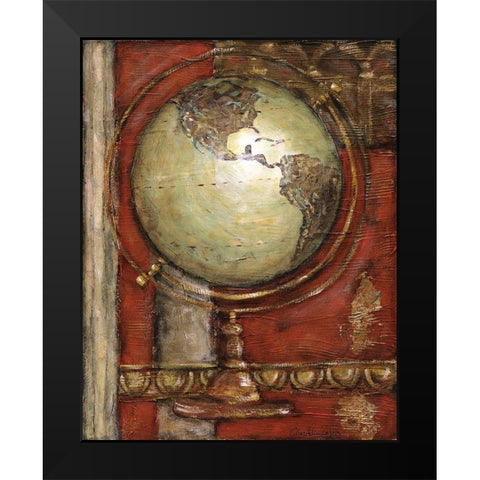 Journeys Beginning I Black Modern Wood Framed Art Print by Zarris, Chariklia