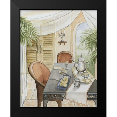 Grand Hotel Vignette III Black Modern Wood Framed Art Print by Meagher, Megan
