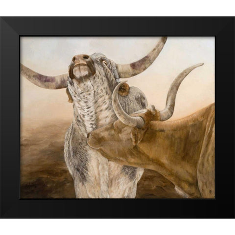 Ahhhhh! Black Modern Wood Framed Art Print by Winkler, Kathy