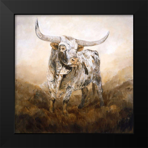 Dont Mess with Me Black Modern Wood Framed Art Print by Winkler, Kathy