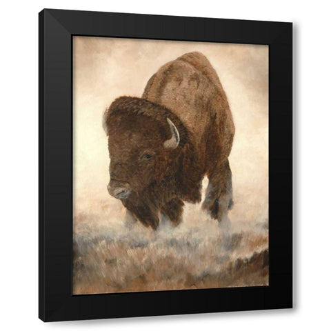 All About Me Black Modern Wood Framed Art Print by Winkler, Kathy