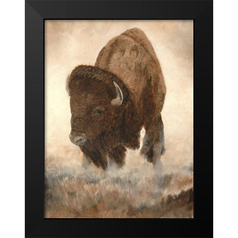 All About Me Black Modern Wood Framed Art Print by Winkler, Kathy