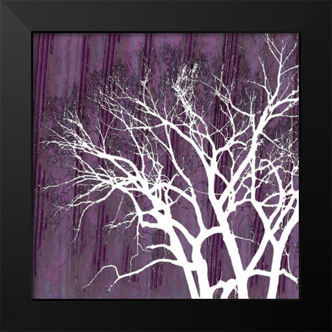 Small Aurora Silhouette I Black Modern Wood Framed Art Print by Ludwig, Alicia