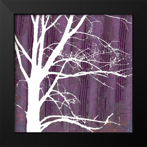 Small Aurora Silhouette IV Black Modern Wood Framed Art Print by Ludwig, Alicia