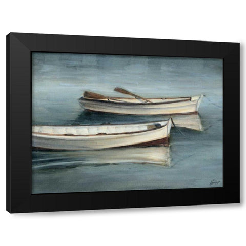 Small Stillwaters III Black Modern Wood Framed Art Print with Double Matting by Harper, Ethan