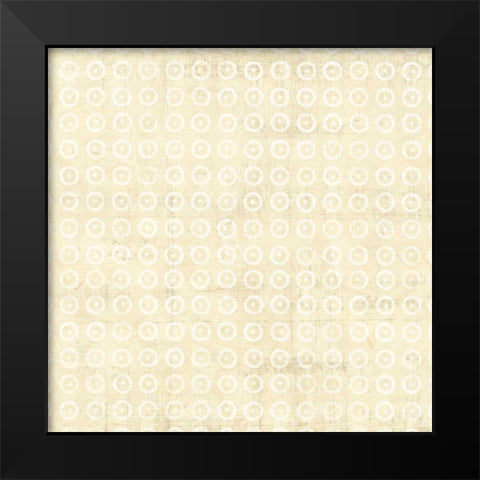 Ethnic Motif VI Black Modern Wood Framed Art Print by Vision Studio