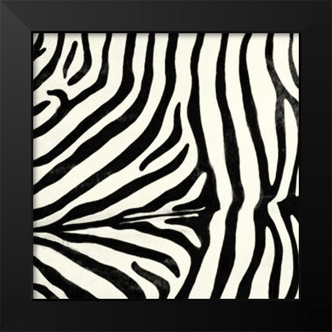 Animal Instinct VII Black Modern Wood Framed Art Print by Vision Studio