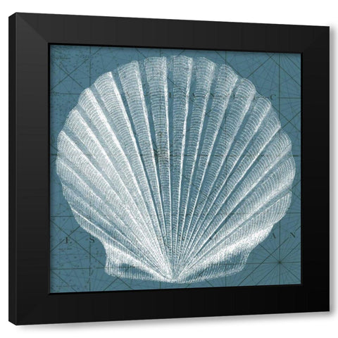 Coastal Menagerie V Black Modern Wood Framed Art Print by Vision Studio