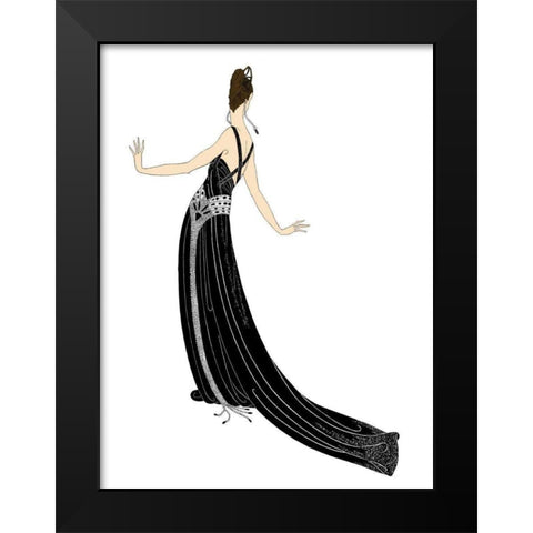 Sophisticated Ladies II Black Modern Wood Framed Art Print by Vision Studio