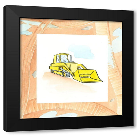 Charlies Loader Black Modern Wood Framed Art Print with Double Matting by Swinford, Charles