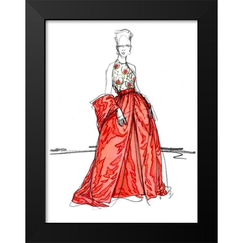 Night on the Town I Black Modern Wood Framed Art Print by Vision Studio