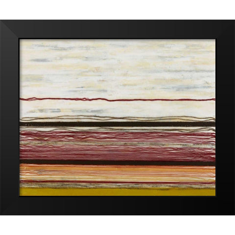 Stratitude I Black Modern Wood Framed Art Print by Avondet, Natalie