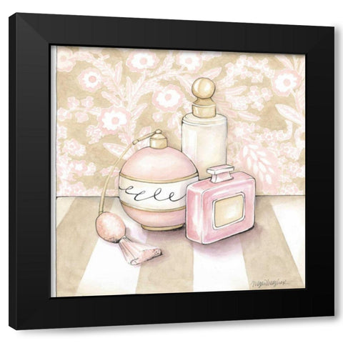 Posh Powder Room III Black Modern Wood Framed Art Print with Double Matting by Meagher, Megan