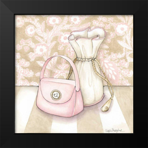 Posh Powder Room IV Black Modern Wood Framed Art Print by Meagher, Megan