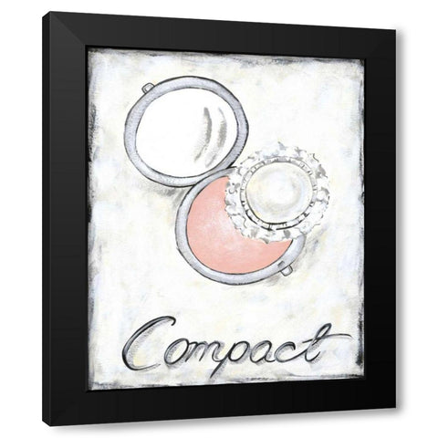 Compact Black Modern Wood Framed Art Print with Double Matting by Zarris, Chariklia