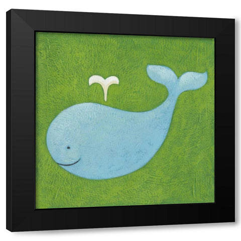 Augusts Wish VI Black Modern Wood Framed Art Print with Double Matting by Zarris, Chariklia