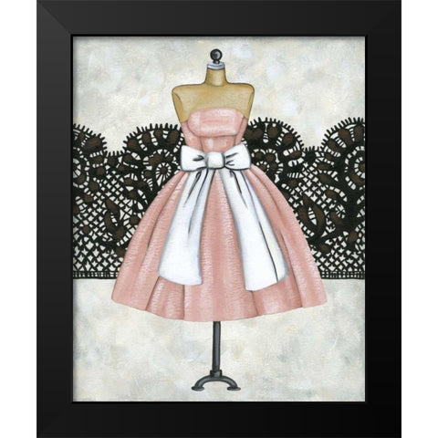 Vintage Style I Black Modern Wood Framed Art Print by Zarris, Chariklia