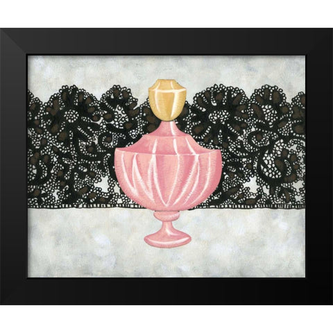 Femme Boudoir IX Black Modern Wood Framed Art Print by Zarris, Chariklia