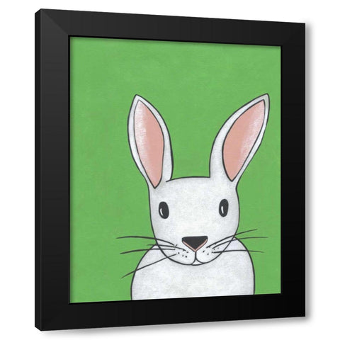 Pet Portraits I Black Modern Wood Framed Art Print with Double Matting by Zarris, Chariklia