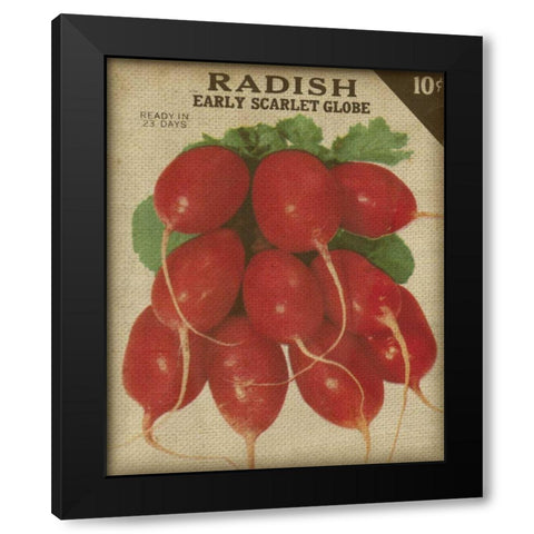 Heirloom Variety I Black Modern Wood Framed Art Print with Double Matting by Fagalde, Jarman