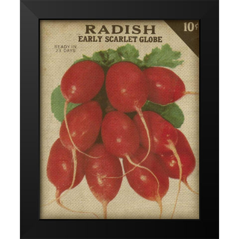 Heirloom Variety I Black Modern Wood Framed Art Print by Fagalde, Jarman