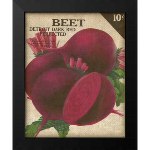 Heirloom Variety III Black Modern Wood Framed Art Print by Fagalde, Jarman