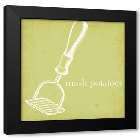 Cottage Kitchen II Black Modern Wood Framed Art Print with Double Matting by Fagalde, Jarman