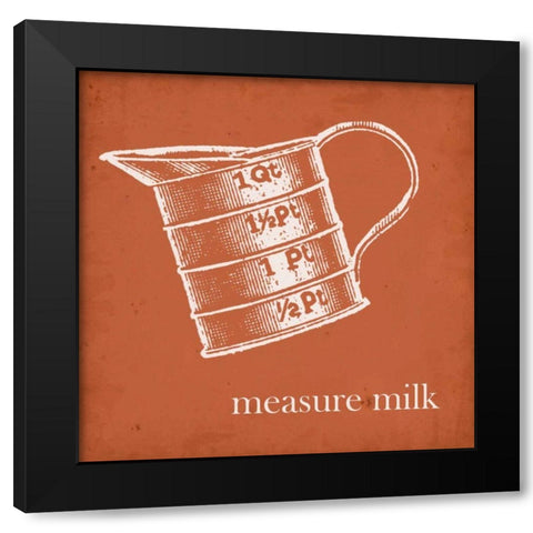 Cottage Kitchen IV Black Modern Wood Framed Art Print by Fagalde, Jarman