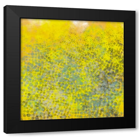 Hive I Black Modern Wood Framed Art Print with Double Matting by Johnson, Jason