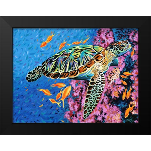 Cruising Along II Black Modern Wood Framed Art Print by Vitaletti, Carolee