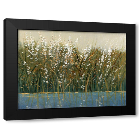 By the Tall Grass I Black Modern Wood Framed Art Print with Double Matting by OToole, Tim