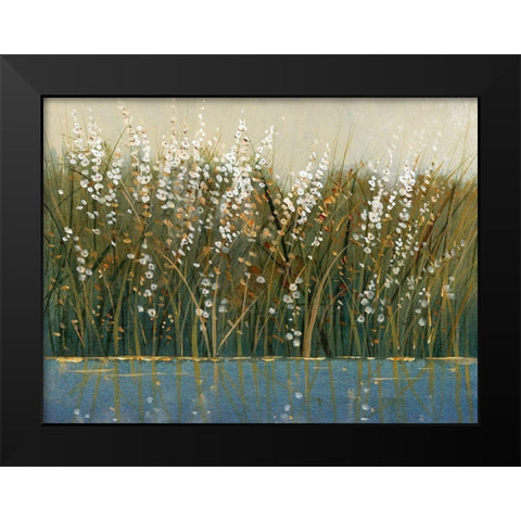 By the Tall Grass I Black Modern Wood Framed Art Print by OToole, Tim