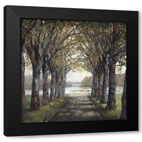 Lakes Rendezvous II Black Modern Wood Framed Art Print with Double Matting by Reynolds, Graham