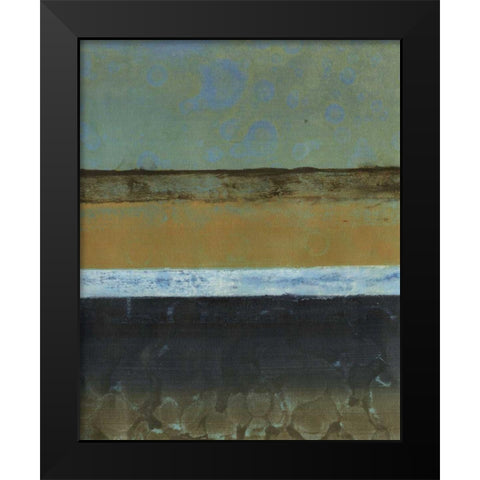 Diffused Light V Black Modern Wood Framed Art Print by Green-Aldridge, W.