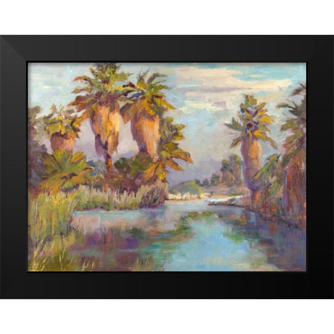 Desert Repose II Black Modern Wood Framed Art Print by Oleson, Nanette
