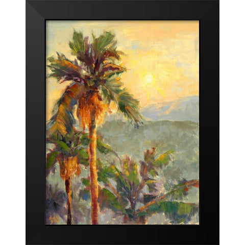 Desert Repose VII Black Modern Wood Framed Art Print by Oleson, Nanette