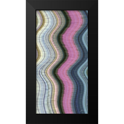 Rumba IV Black Modern Wood Framed Art Print by Burghardt, James