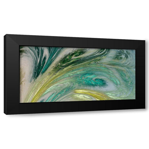 Altitude VI Black Modern Wood Framed Art Print with Double Matting by Burghardt, James