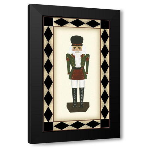 Nutcracker II Black Modern Wood Framed Art Print by Kafantaris, Tina