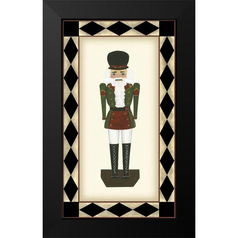 Nutcracker II Black Modern Wood Framed Art Print by Kafantaris, Tina