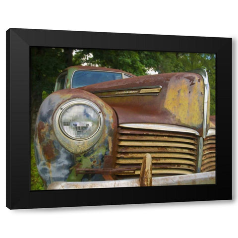 Small Rusty Hudson I Black Modern Wood Framed Art Print by Head, Danny