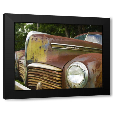 Small Rusty Hudson II Black Modern Wood Framed Art Print by Head, Danny