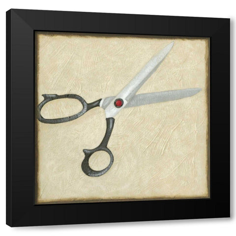 Classic Office III Black Modern Wood Framed Art Print with Double Matting by Zarris, Chariklia