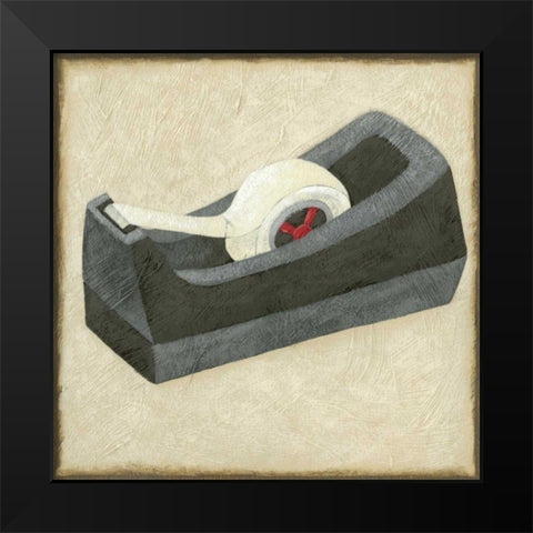 Classic Office VI Black Modern Wood Framed Art Print by Zarris, Chariklia