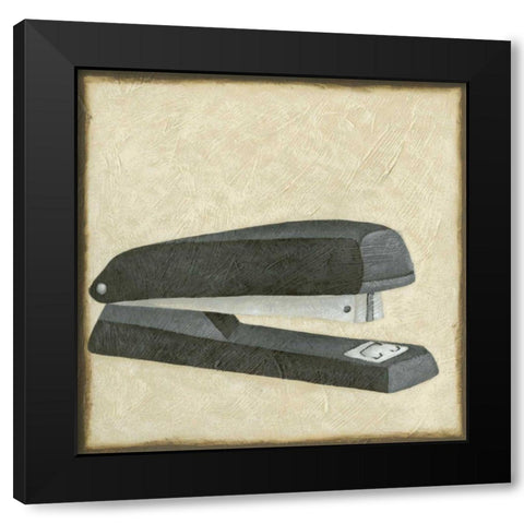 Classic Office VIII Black Modern Wood Framed Art Print by Zarris, Chariklia