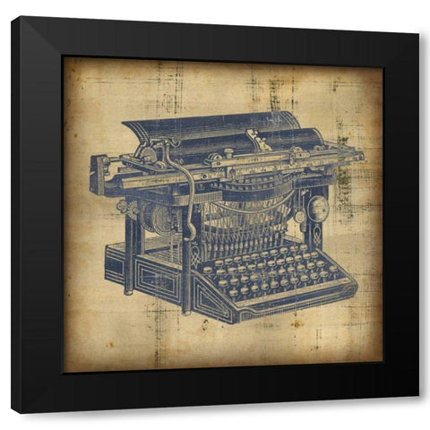 Antique Appraisal II Black Modern Wood Framed Art Print with Double Matting by Vision Studio